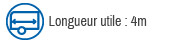 Longueur utile 3,20M